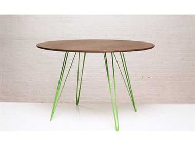 Tronk Design Williams 46" Round Wood Dining Table TROWILDINWALLGCIRGN