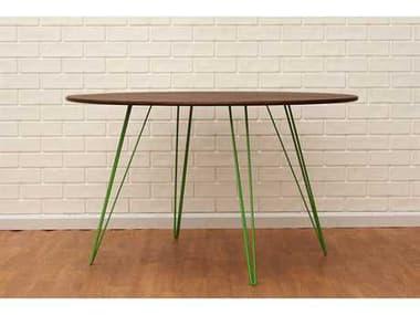 Tronk Design Williams 46" Oval Wood Dining Table TROWILDINWALLGOVLGN
