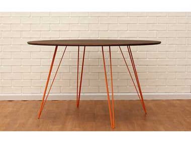 Tronk Design Williams 46" Oval Wood Dining Table TROWILDINWALLGOVLOR