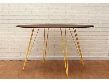 Tronk Design Williams 46" Oval Wood Dining Table TROWILDINWALLGOVLYL