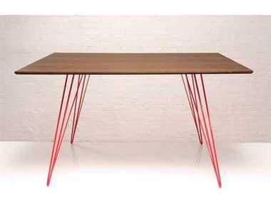 Tronk Design Williams 46" Rectangular Wood Dining Table TROWILDINWALLGRECRD