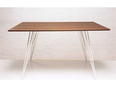 Tronk Design Williams 46" Rectangular Wood Dining Table TROWILDINWALLGRECWH