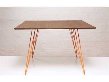 Tronk Design Williams 46" Square Wood Dining Table TROWILDINWALLGSQOR