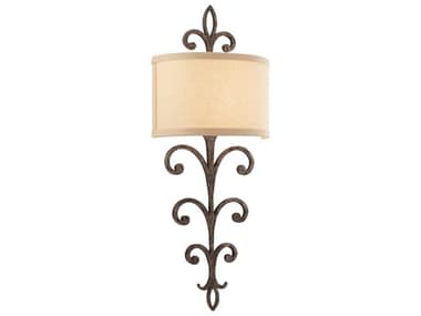 Troy Lighting Crawford 25" Tall 2-Light Cottage Bronze Wall Sconce TLB3172