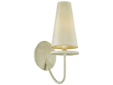 Troy Lighting Marcel 14" Tall 1-Light Gesso White Wall Sconce TLB6281