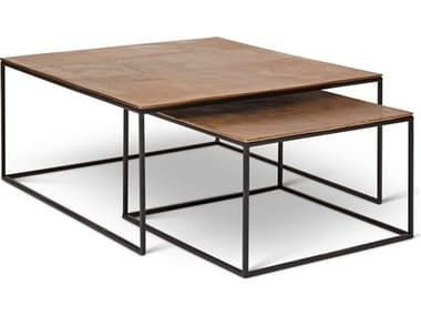 Urbia Mudra Square Metal Coffee Table URBIJMUDRACTAB