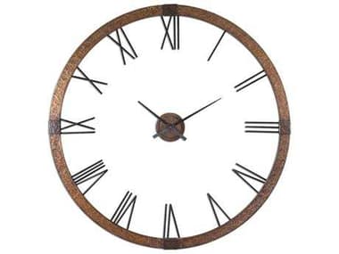 Uttermost Amarion 60 inch Copper Wall Clock UT06655