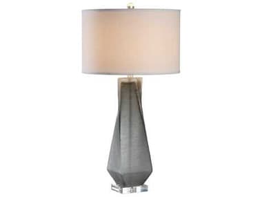 Uttermost Anatoli Charcoal Gray Glass Table Lamp UT275231