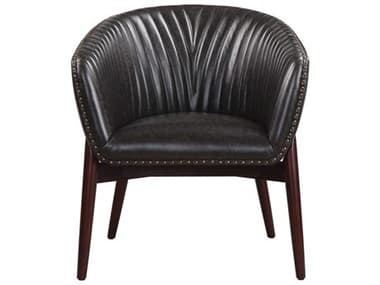 Uttermost Anders 27" Black Accent Chair UT23380