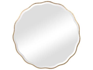 Uttermost Aneta Aged Gold 42'' Round Wall Mirror UT09611