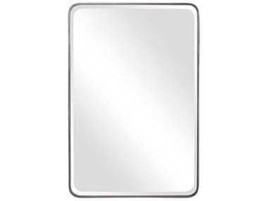 Uttermost Aramis Distressed Silver 24''W x 36''H Rectangular Wall Mirror UT09605