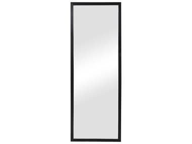 Uttermost Avri Matte Black 27''W x 75''H Rectangular Floor Mirror UT09608