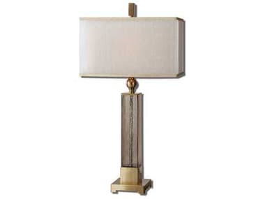 Uttermost Caecilia Amber Glass Table Lamp UT265831