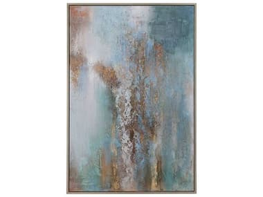 Uttermost Rendezvous Hand Painted Abstract Canvas Wall Art UT41432