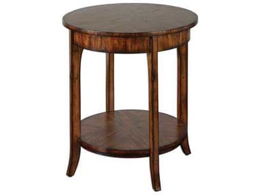 Uttermost Carmel 22 Round Lamp Table UT24228