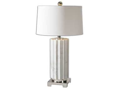 Uttermost Castorano White Marble Table Lamp UT279111