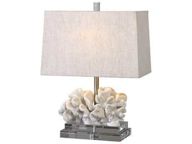 Uttermost Coral Taupe Ivory Table Lamp UT271761