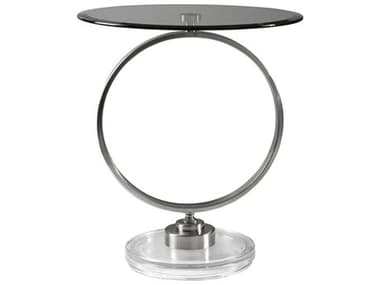 Uttermost Dixon 23'' Wide Round Pedestal Table UT24750