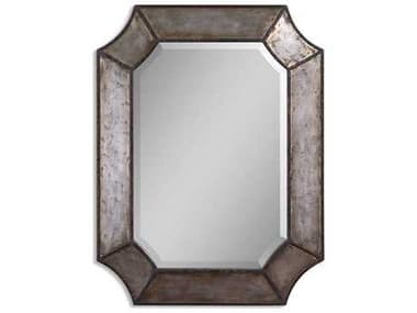 Uttermost Elliot 24 x 32 Distressed Aluminum Wall Mirror UT13628B