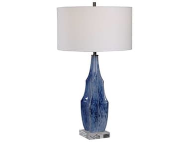 Uttermost Everard Indigo Blue 1-light Crystal Buffet Lamp UT284251