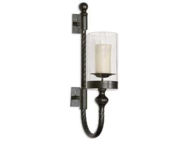 Uttermost Garvin Twist With Candle Metal Sconce Candle Holder UT19476