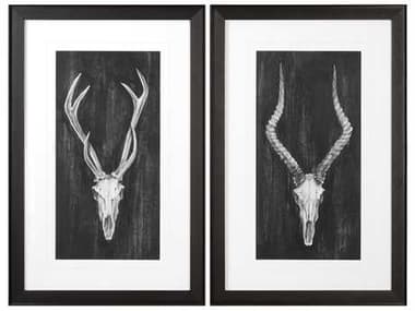 Uttermost Grace Feyock Rustic European Mounts Prints (Set of Two) UT33648