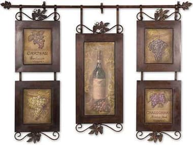 Uttermost Hanging Wine Framed Wall Art UT50791