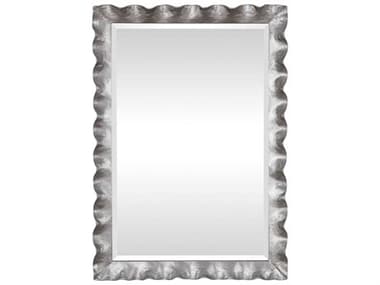 Uttermost Haya Silver Leaf 28''W x 40''H Rectangular Wall Mirror UT09571