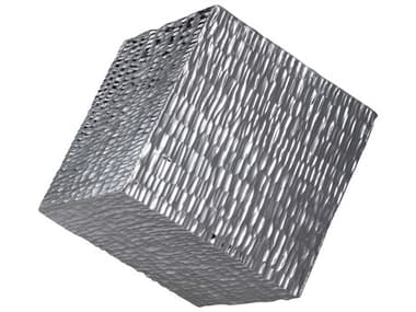 Uttermost Jessamine Metallic Silver Wall Cube UT04237