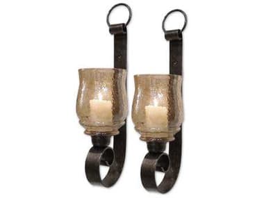 Uttermost Joselyn Small Wall Sconce Candle Holder (2 Piece Set) UT19311