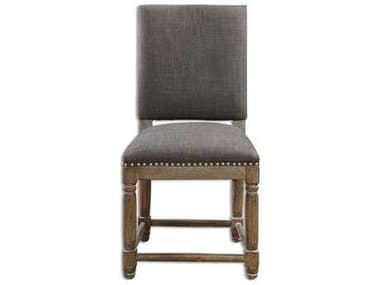 Uttermost Laurens 19" Gray Fabric Accent Chair UT23215
