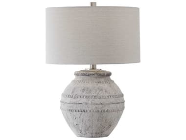 Uttermost Montsant Stone Ivory / Aged Gray Buffet Lamp UT282121