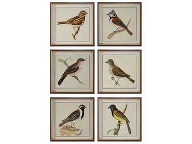 Uttermost Spring Soldiers Bird Prints (Six-Piece Set) UT33627