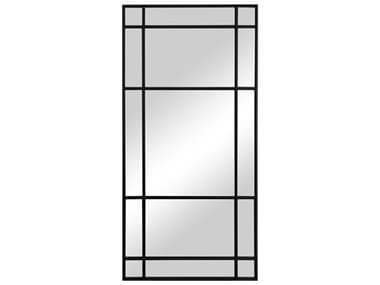Uttermost Spurgeon Black 40''W x 80''H Rectangular Floor Mirror UT09598
