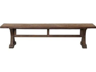 Uttermost Stratford Distressed Patina Salvaged Wood Accent Bench UT24558