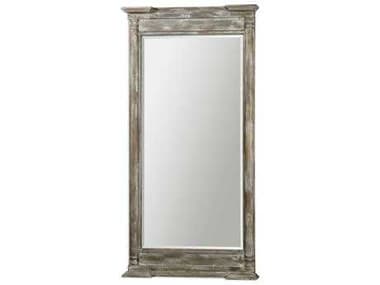 Uttermost Valcellina 38 x 74 Wooden Leaner Floor Mirror UT07652