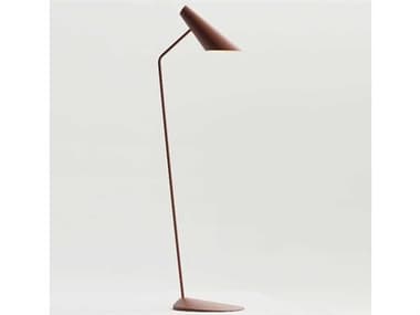 Vibia I-Cono LED 50" Tall White Brown Floor Lamp VIB0712