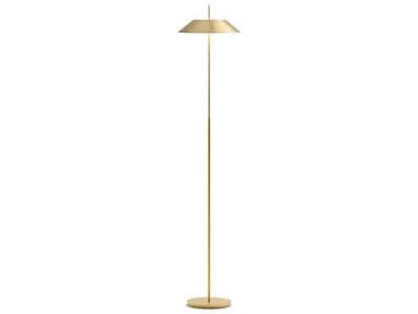 Vibia Mayfair LED 57" Tall Gold Floor Lamp VIB55152016