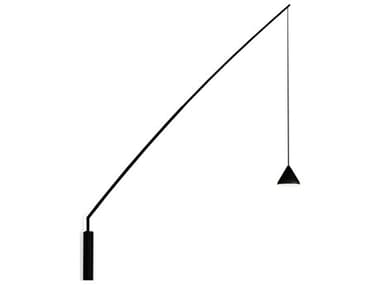 Vibia North 76" Tall 1-Light Graphite Black LED Wall Sconce VIB56321115