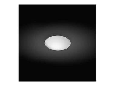 Vibia Puck 10" 1-Light White Glass LED Bowl Flush Mount VIB54120310