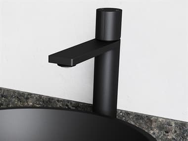 Vigo Gotham Matte Black 1-Handle Vessel Bathroom Faucet VIVG03029MB