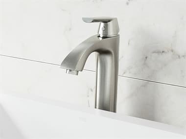 Vigo Linus Brushed Nickel 1-Handle Vessel Bathroom Faucet VIVG03013BN