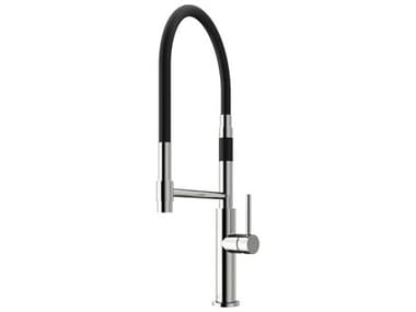 Vigo Norwood Stainless Steel Magnetic 1-Handle Deck Mount Pull-Down Kitchen Faucet VIVG02026ST