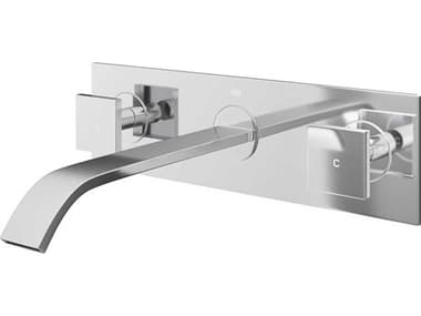 Vigo Titus Chrome 2-Handle Wall-Mount Bathroom Faucet VIVG05002CH