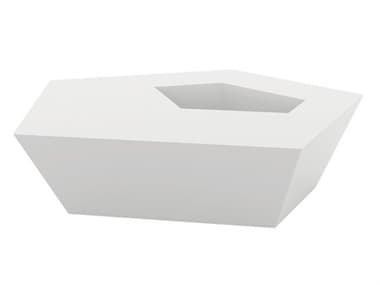 Vondom Faz 22" Plastic White Matte End Table VON54009WHITE