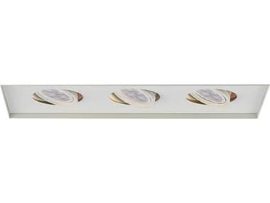 WAC Lighting Wac White 3-light 13'' Wide LED Recessed Light WACMT316LEDTLWT