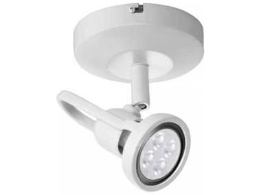 WAC Lighting Spot 5" Wide 1-Light White LED Bell Light WACME826LEDWT