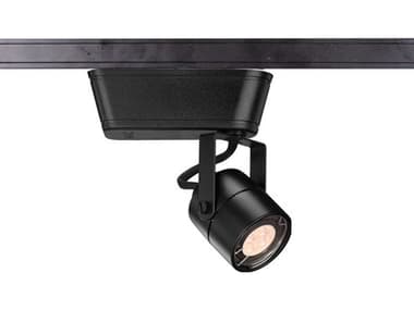 WAC Lighting Track 3" Wide 1-Light Black LED Cylinder & Rail Light WACHT809LEDBK