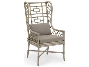 Wildwood Gwyneth Wing 23" Gray Fabric Accent Chair WL490371