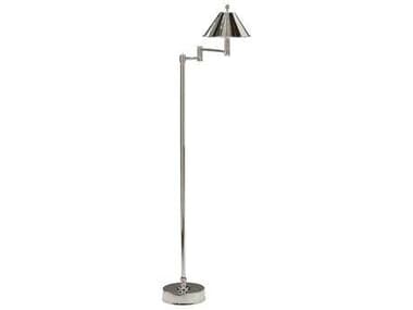 Wildwood Ashbourne 51&quot; Tall Polished Nickel Floor Lamp WL60394